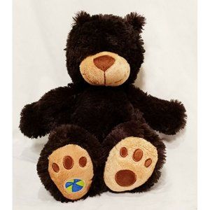 Sam Teddy Bear Brown Buddy Balls Stuffed Animal 17" Plush Toy Converts to Ball